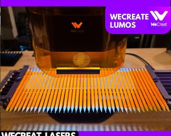 WeCreat Lumos SLIDER VERSION Pencil & Pen Jig with Alignment Lumos Laser Engraver, Lumos Laser, WeCreat lumos, lumos pencil jig