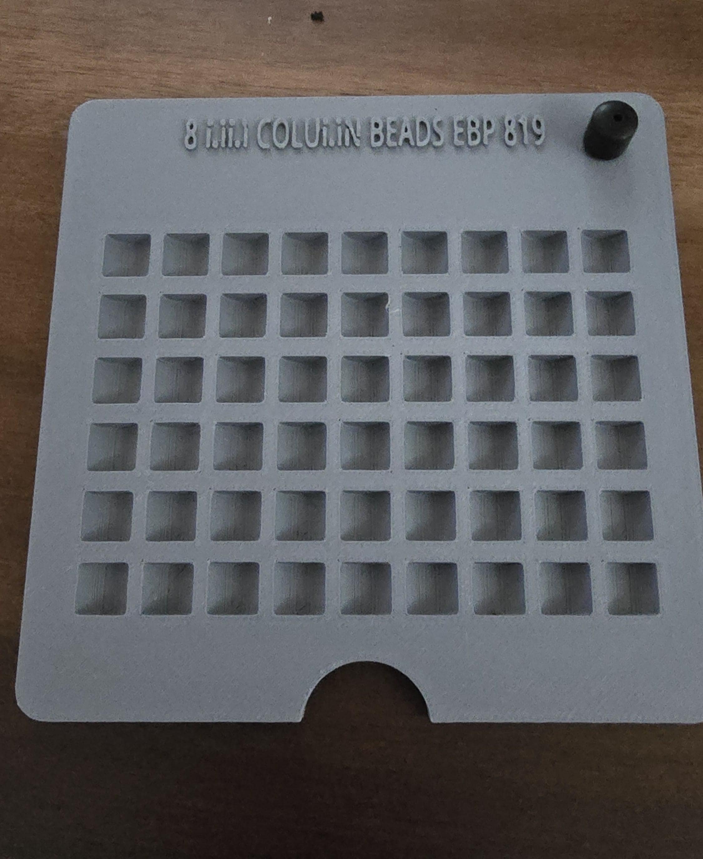 8 Mm Bead Jig With Alignment Xtool F1 Laser Engraver, 3D Printed Jig ...