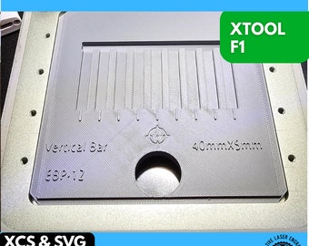 40 MM X 5 MM Bar Jewelry for the xTool F1 laser Engraver