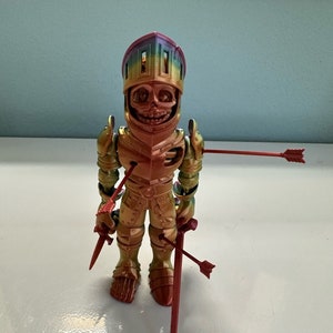3D Printed Skeleton Knight Toy: Articulating Dragon Slayer Desk Decor