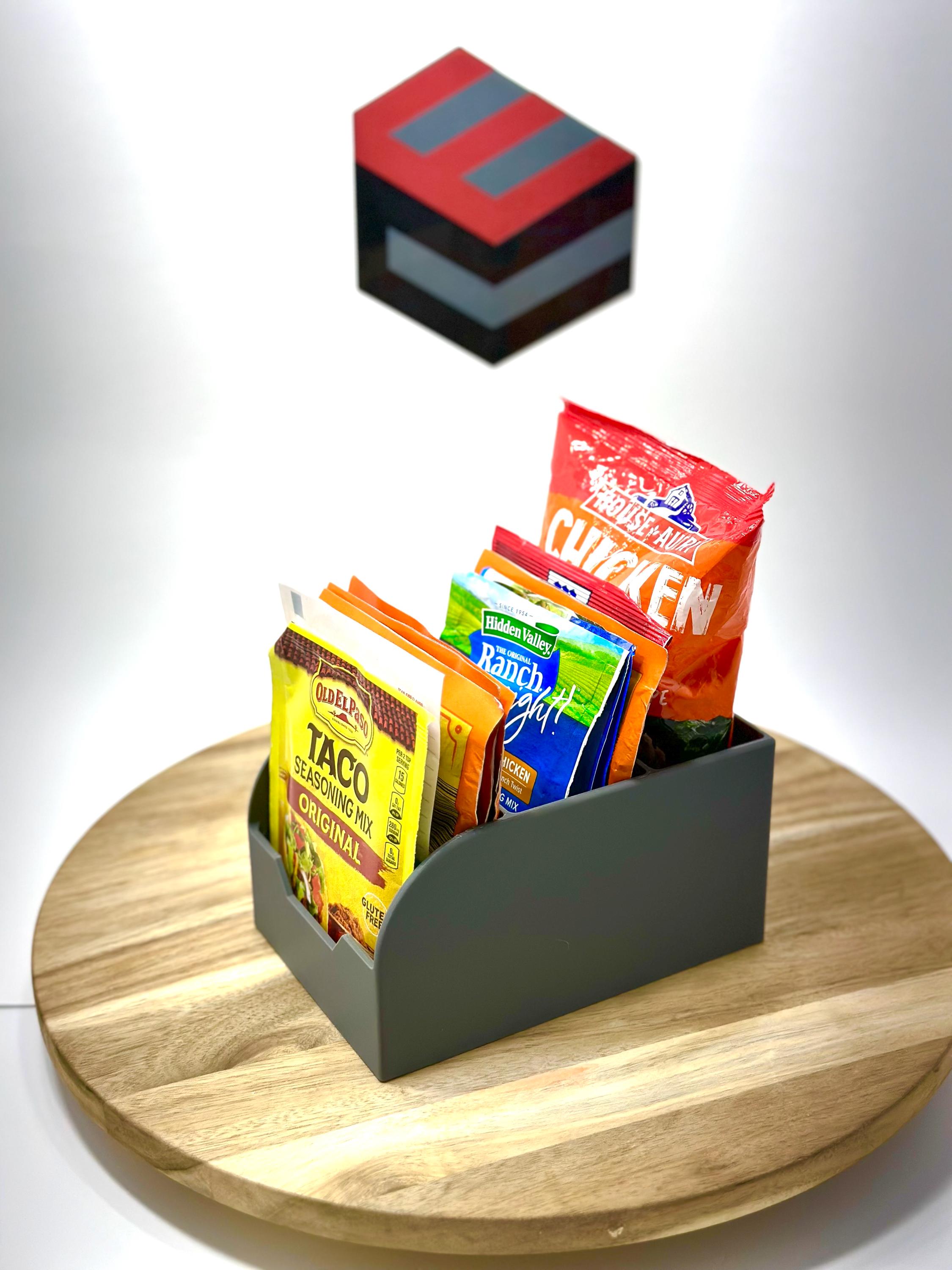 Storage Packet Kitchen Packet Organizer: Spice Tea Storage, Kitchen Organizer, Packet ...