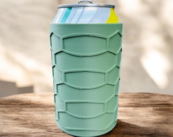 12oz Drink Can Holder, Can Holder, Beverage Holder, Honeycomb Holder, Can Holder, Custom Can Holder, Custom 3D Prints, 3D Printed Can Holder
