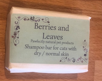 shampoo bar for cats with dry / normal skin