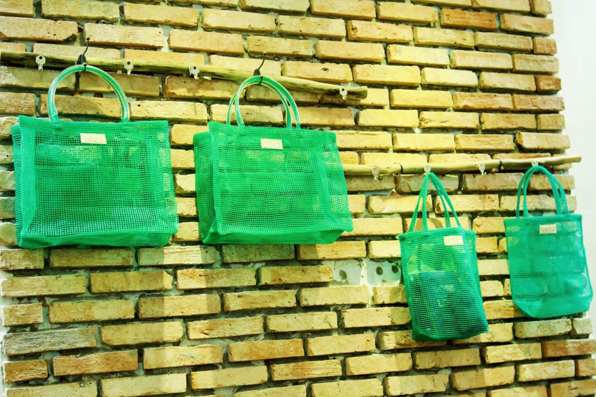 Photo inspiration: Zero Waste Shopping Bag Pattern Reference: Vietnamese Eco Plastic Shopping Bag Made From Fish Mesh
