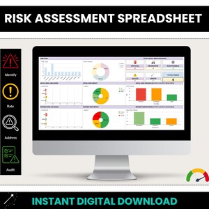 Risk Assessment Spreadsheet: Business Risk Management, Safety Audit ...