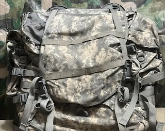ACU Molle II Improved Rucksack / Large Field Pack  With Extras