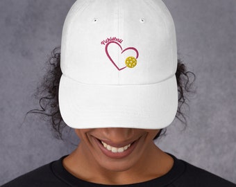 Pickleball Lovers Low Profil Cap | Der Pickleball Hut für Damen