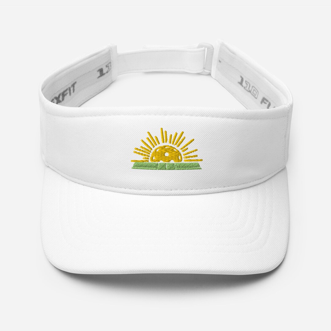 Pickleball Visor Sun Visor With Sunshine & Pickleball Etsy