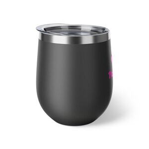 Bicchiere da vino Pickleball, regalo per la mamma, tazza isolata da 12 once, regalo per la mamma, regalo per lei, bicchiere da vino in acciaio inossidabile immagine 4