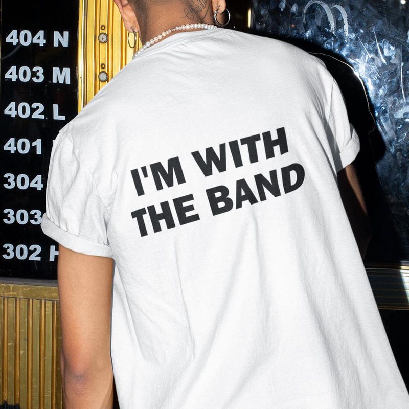 I'm With the Band Etsy