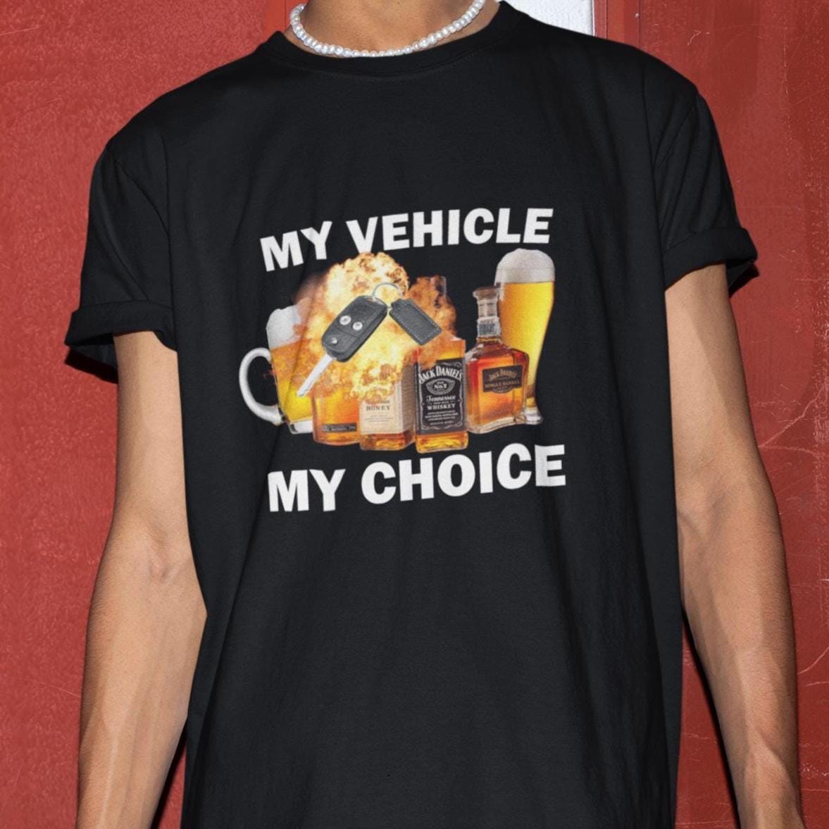 Drunk Driving T-Shirt, Humor T-shirt, Funny Gift, Funny Meme shirt, Unisex Offensive T-Shirt, Funny T-Shirt, Satire Shirt