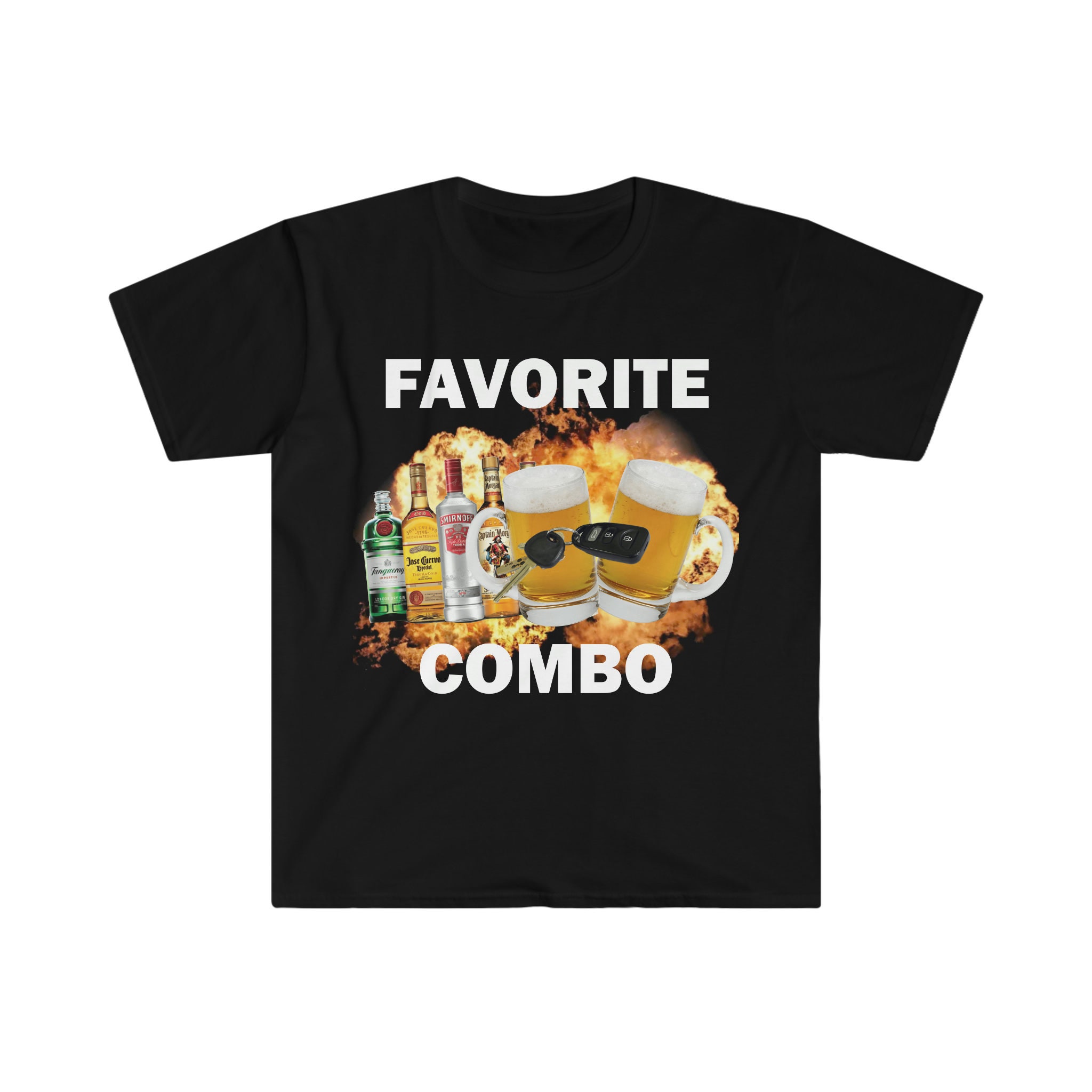 Favorite Combo T-shirt, Humor T-shirt, Funny Gift, Funny Meme Shirt, Unisex  Offensive T-shirt, Funny T-shirt, Satire Shirt 
