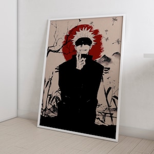 Anime Poster Print | Minimalist Movie Poster | Retro Vintage Art Print | Wall Art | Home Decor|Buy 1 get 1 free(poster)