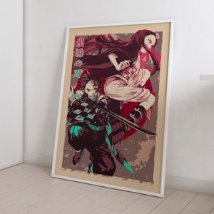 Tanjiro Fan Art Anime Demon Slayer Kimetsu No Yaiba Matte Finish Poster  Paper Print - Animation & Cartoons posters in India - Buy art, film,  design, movie, music, nature and educational paintings/wallpapers