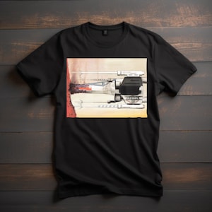 Rebel Scum Licensed to Ill Tee - X-wing Edition: Iconic Album Art with a Star Wars Twist, Beastie Boys Fans, Sizes S-3XL, 100% Cotton