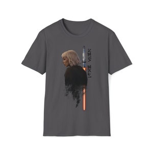 Shin Hati Dark Jedi Profile - Star Wars Force-Sensitive Tee, sizes S-3XL 100% cotton