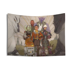 Rebels Mural Wall Tapestry