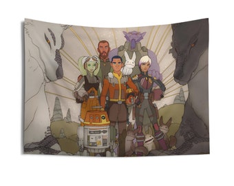 Rebels Mural Wall Tapestry