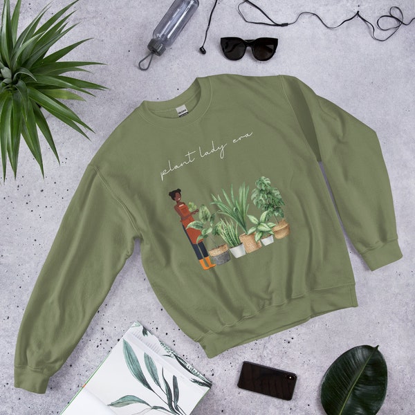 Plant Lady Era  Sweatshirt, Plant Mom Shirt, Plant Lover Sweatshirt, Xmas Gift for Plant Lovers