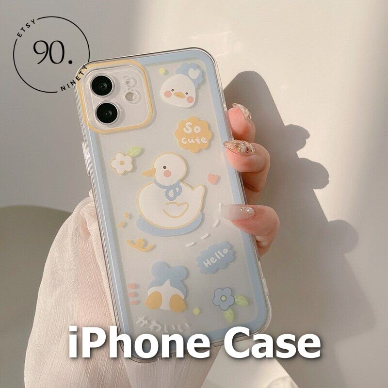 Coque coréenne pour Phone Motf ours en chocolat pour - Etsy France