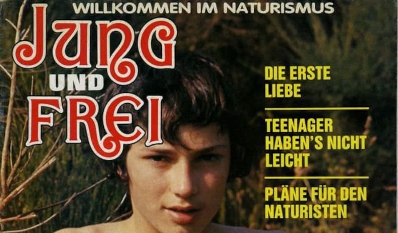Jung Und Frei No 45 Nudist Magazine Etsy France