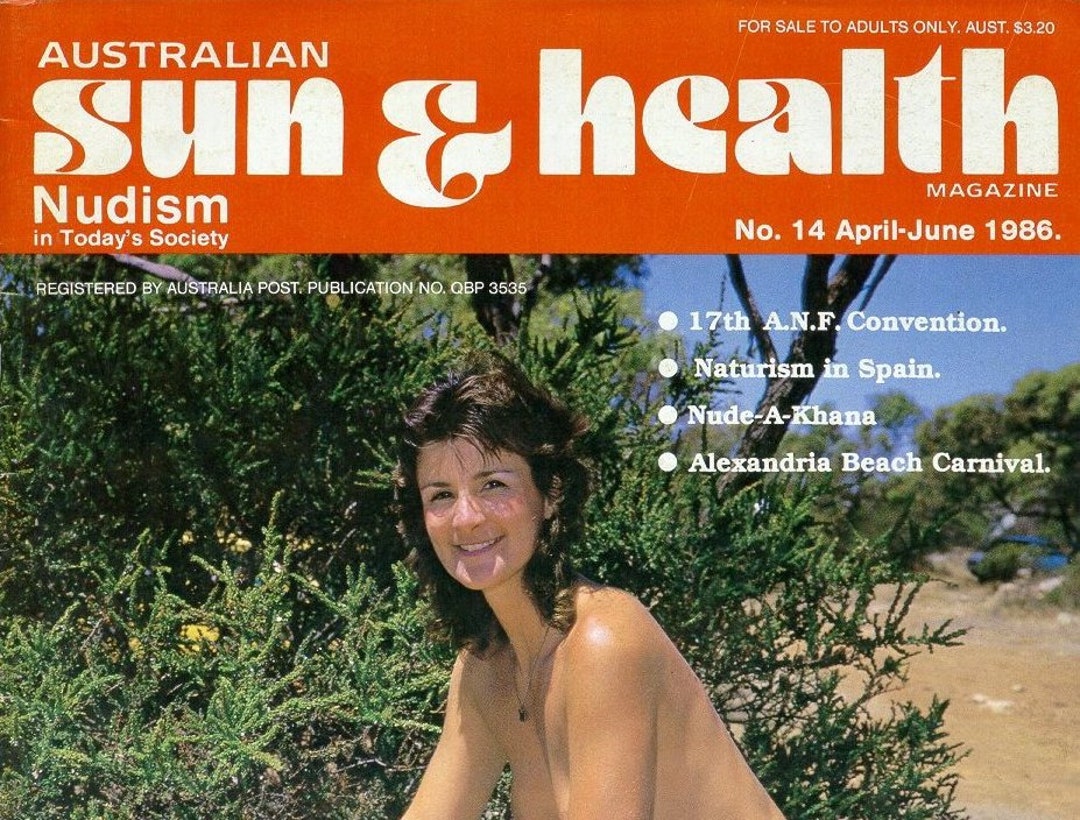 Australian Sun &health Nudist Magazine Etsy UK