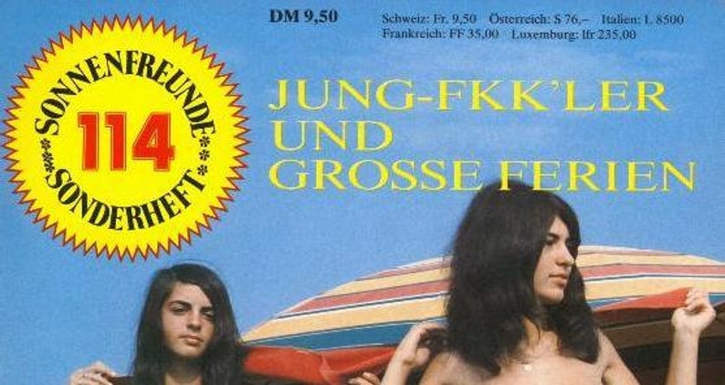 Sonnenfreunde Jung Und Frei 300 Nudist Magazines - Etsy Sweden