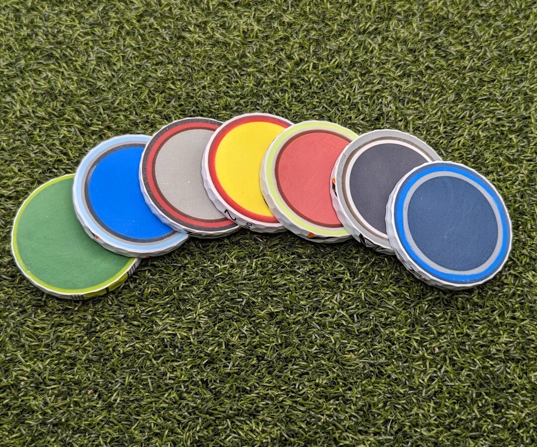 Taylormade Cross Section Golf Ball Marker Poker Chip Style Etsy