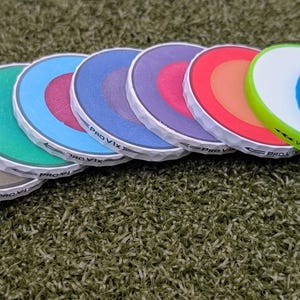 Titleist Golf Ball Cross Section Poker Chip Style Marker Pro v1 AVX