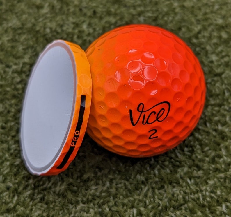 Vice Golf Ball Marker Cross Section Poker Chip Style Etsy