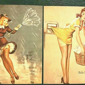 4 Cartoline Pin-Ap dall'Inghilterra 1981