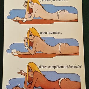 4 Postales Humor Francia