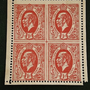 Selos de vinheta dos Estados Unidos