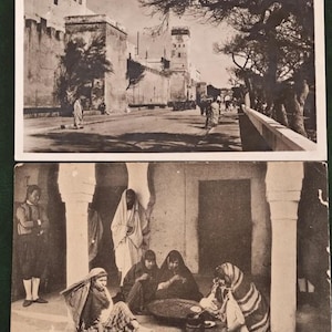 6 Postales antiguas de Marruecos