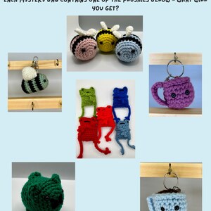 Handgemachte Mystery Bag häkeln: Überraschungs-Häkelkreationen