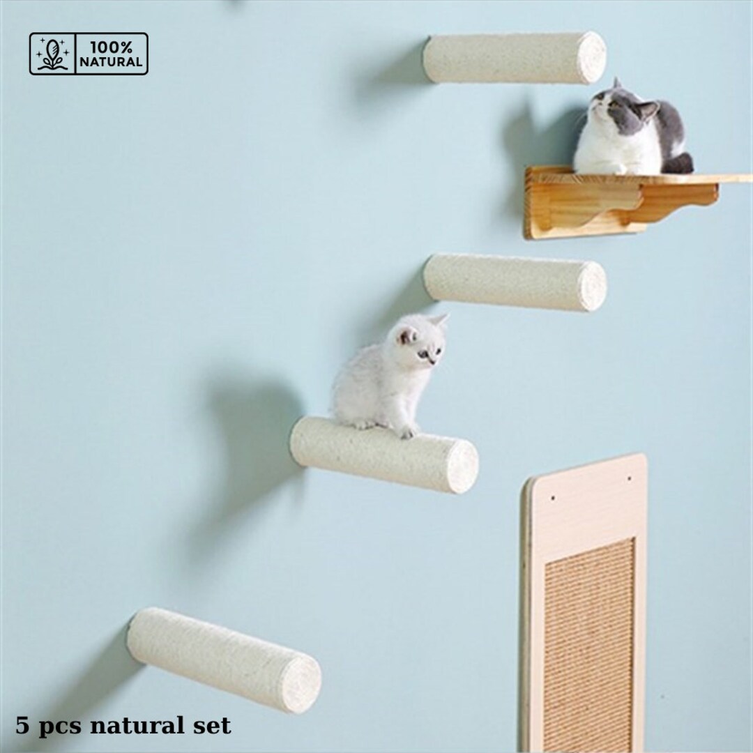 Cat Ladder Cat Tree Circular Cat Step Does Not Slide Solid Etsy
