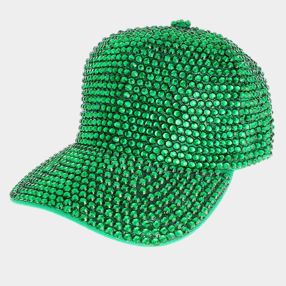 Full Rhinestone Cap Etsy