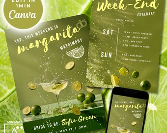 Margs & Matrimony Junggesellinnenabschiede Reiseplan: Mexiko (Digital + Druck)