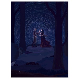Elven Forest Meeting Poster