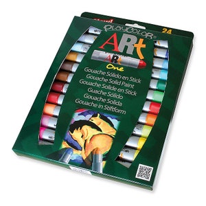 PlayColor Gouache bunte Stifte Set 24 St Malfarbe im Stift