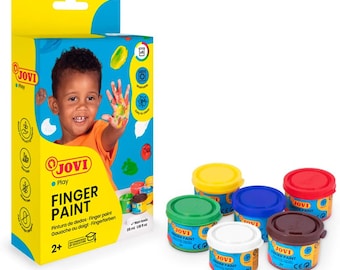 Fingerfarben Finger paint Set 6 Farben