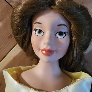 DISNEY BELLE Beauty And The Beast Porcelain Doll