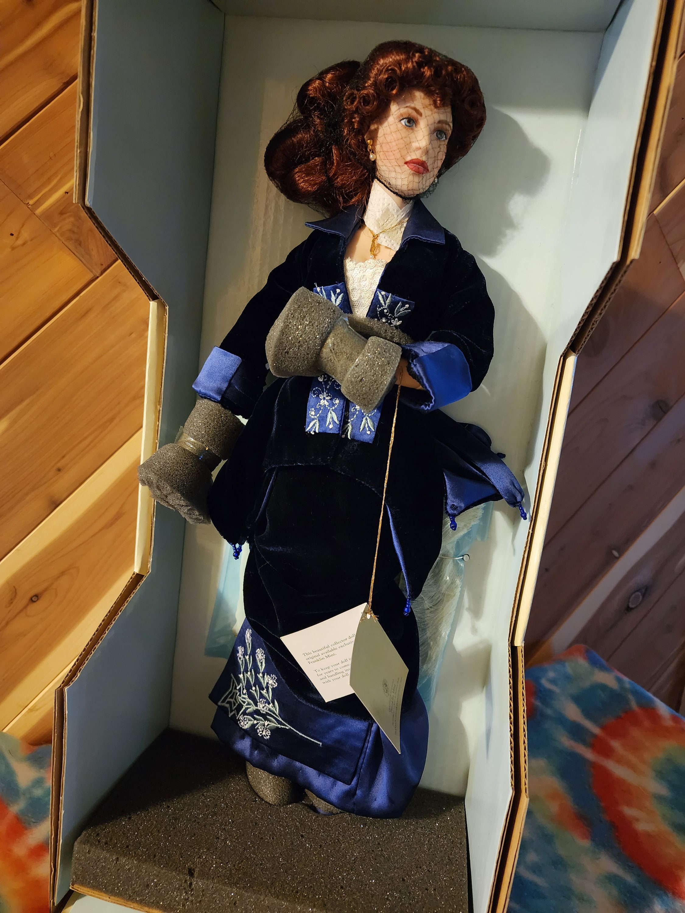 VINTAGE TITANIC ROSE - the Flying Scene Porcelain Doll - Etsy