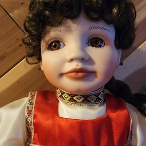 Vintage Porcelain A Little Russian Girl &quot;NATASHA&quot;