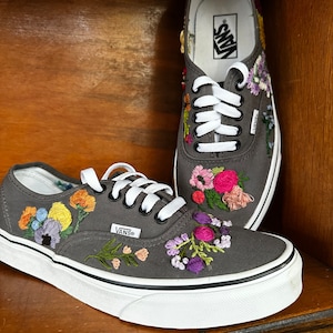 Custom Embroidered Shoes