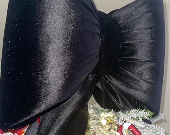 クリスマスツリーのデコレーション、ツリートッパー、ツリーのデコレーション、大きな蝶ネクタイ、ビッグボウ、大きなツリートッパーのボウ、