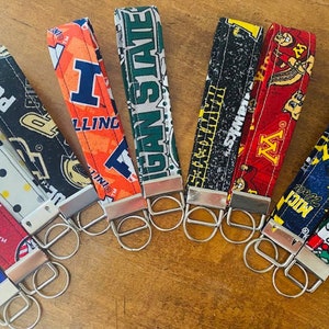 College Keychain Fobs