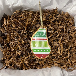 Single Oyster Shell Ornament