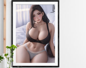 Anime Nsfw Painting Etsy Anime Nsfw Painting Etsy