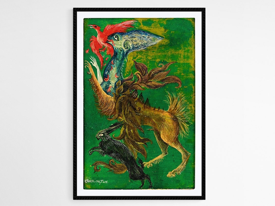 Sin Título circa 1960. Leonora Carrington Art Print. Museum Etsy